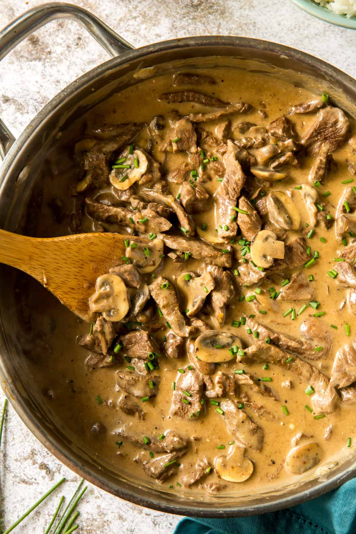 Beef Stroganoff